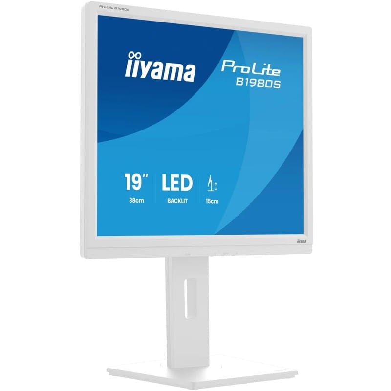 Монітор Iiyama 19" ProLite B1980S-W1 TN White