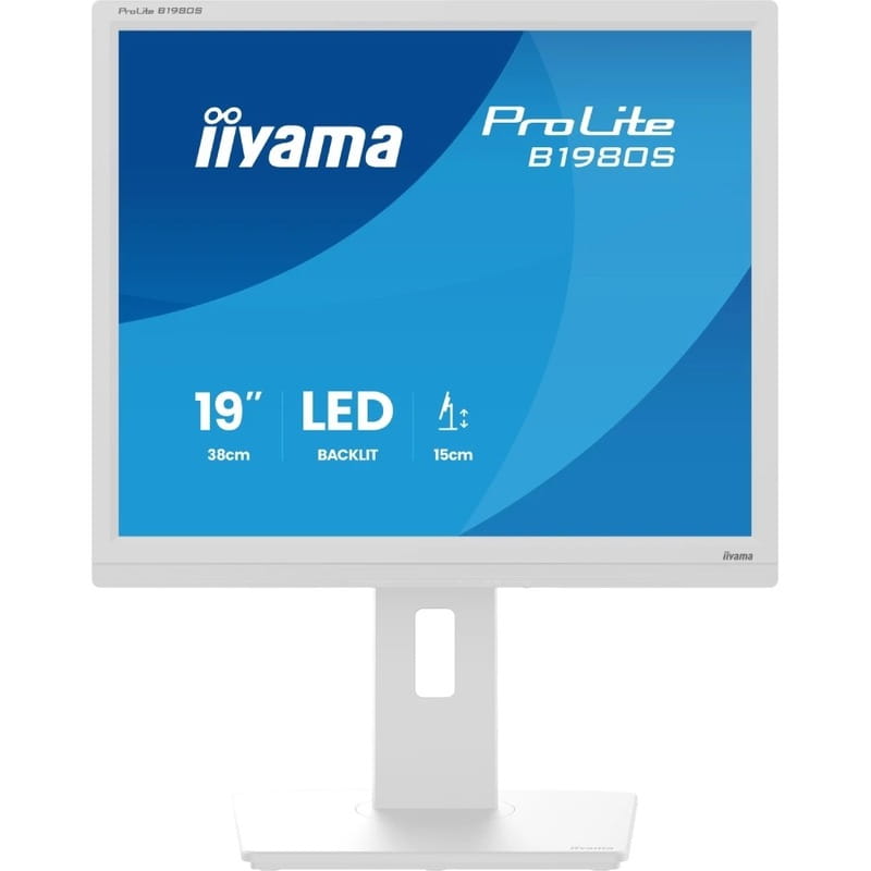 Монітор Iiyama 19" ProLite B1980S-W1 TN White