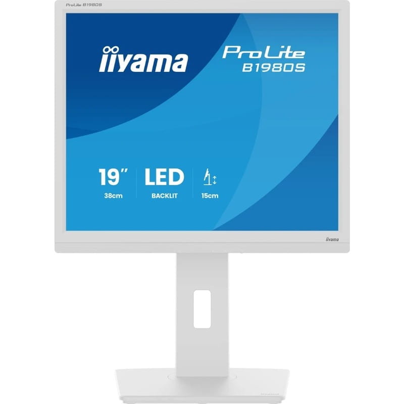 Монітор Iiyama 19" ProLite B1980S-W1 TN White