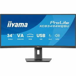 Монітор Iiyama 34" ProLite XCB3497WQSNP-B1 VA Black 120Hz Curved