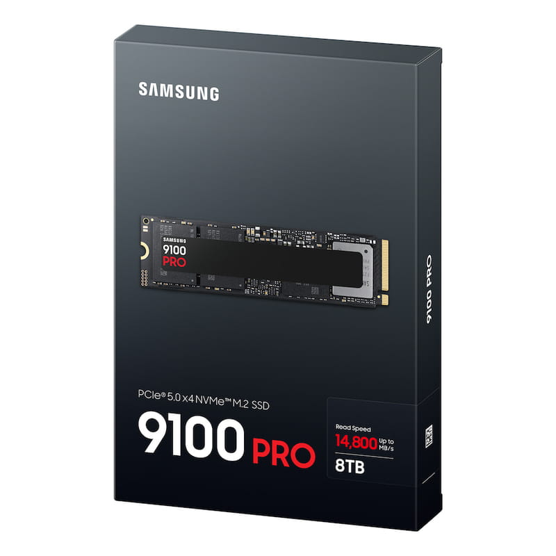 Накопичувач SSD 8ТB Samsung 9100 Pro M.2 2280 PCIe 5.0 x4 NVMe V-NAND TLC (MZ-VAP8T0BW)