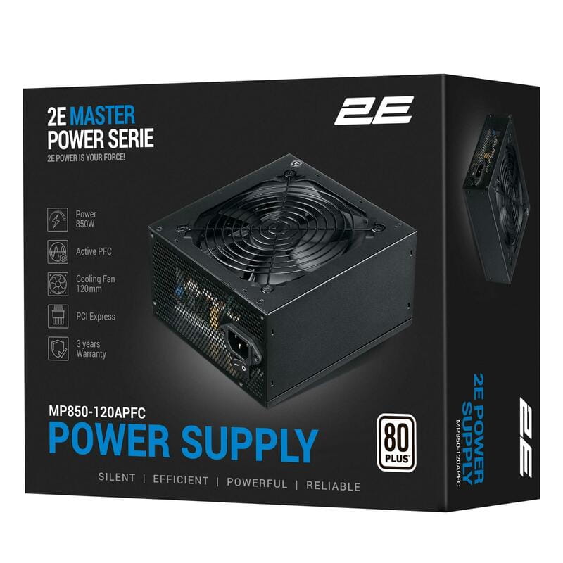 Блок живлення 2E Master Power (2E-MP850-120APFC) 850W