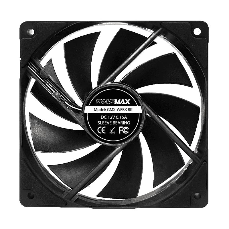 Вентилятор GameMax GMX-WFBK-BK Black