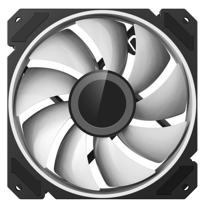 Вентилятор GameMax FN-12Rainbow-C9-Infinity Black