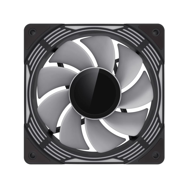 Вентилятор GameMax FN12A-C8I-R Black