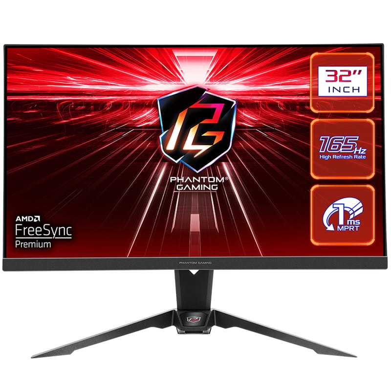 Монітор ASRock 31.5" PG32QF2B VA Black 165Hz