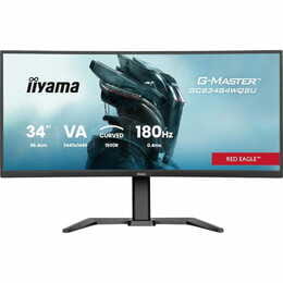Монитор Iiyama 34" G-Master GCB3484WQSU-B1 VA Black 180Hz Curved