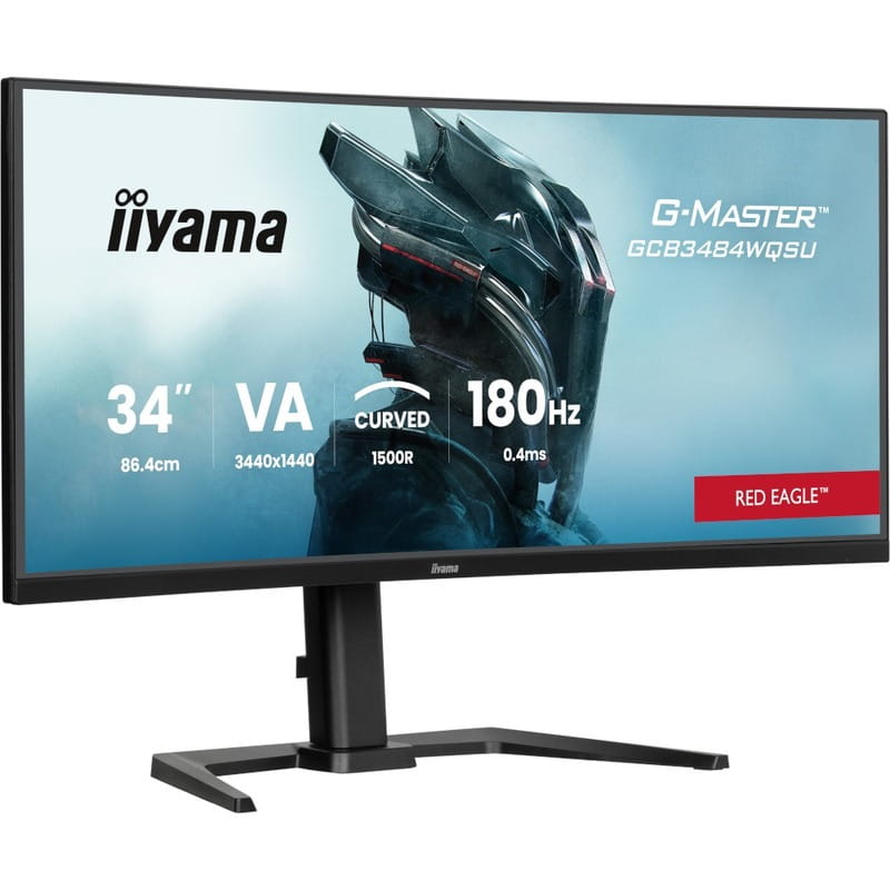 Монітор Iiyama 34" G-Master GCB3484WQSU-B1 VA Black 180Hz Curved