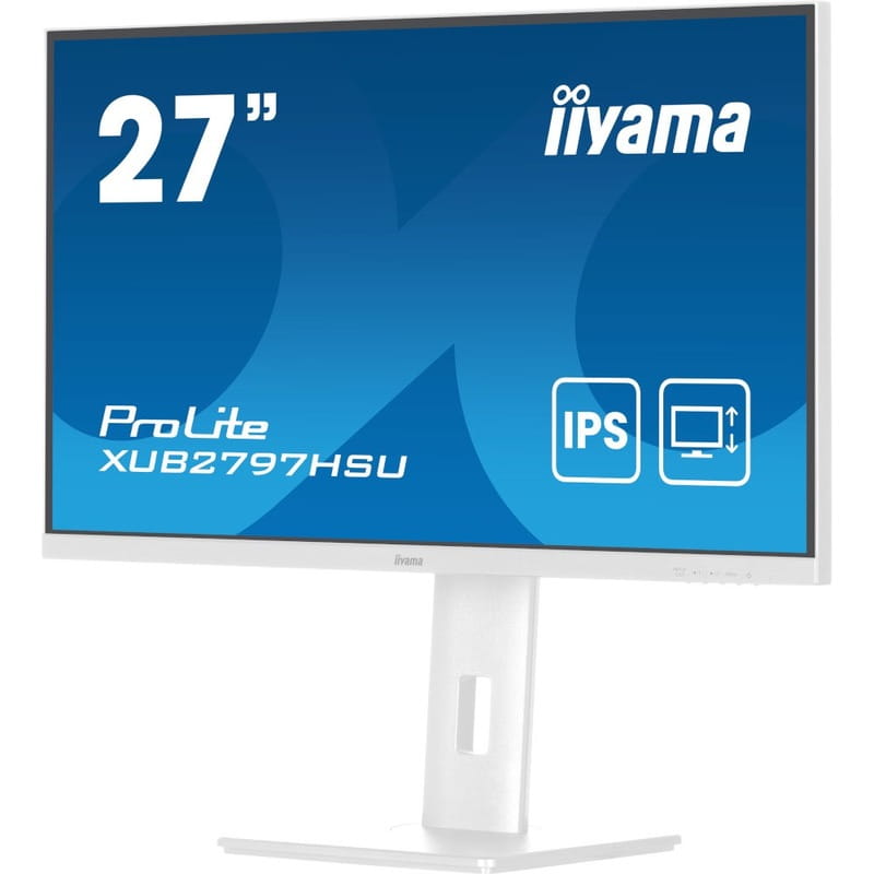 Монитор Iiyama 27" ProLite XUB2797HSU-W2 IPS White 100Hz