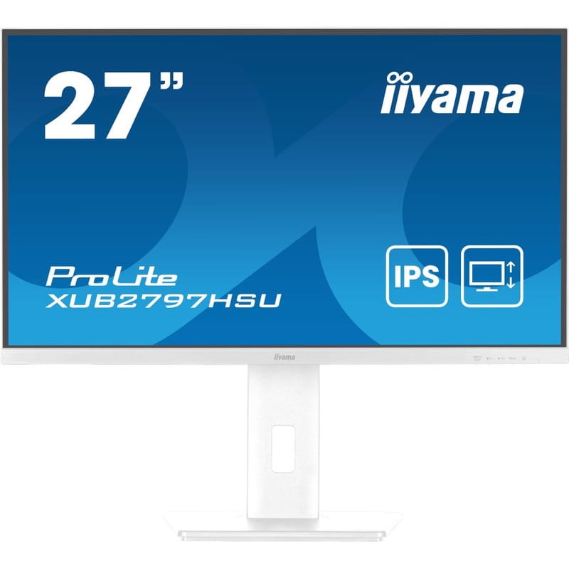Монитор Iiyama 27" ProLite XUB2797HSU-W2 IPS White 100Hz
