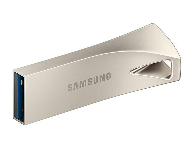 Флеш-накопичувач USB3.1 256GB Samsung Bar Plus Champagne Silver (MUF-256BE3/APC)