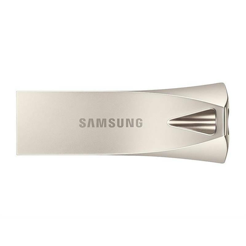 Флеш-накопичувач USB3.1 256GB Samsung Bar Plus Champagne Silver (MUF-256BE3/APC)