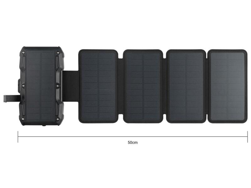 Универсальная мобильная батарея Sandberg Solar 5-Panel Powerbank 27000mAh Black (421-06)