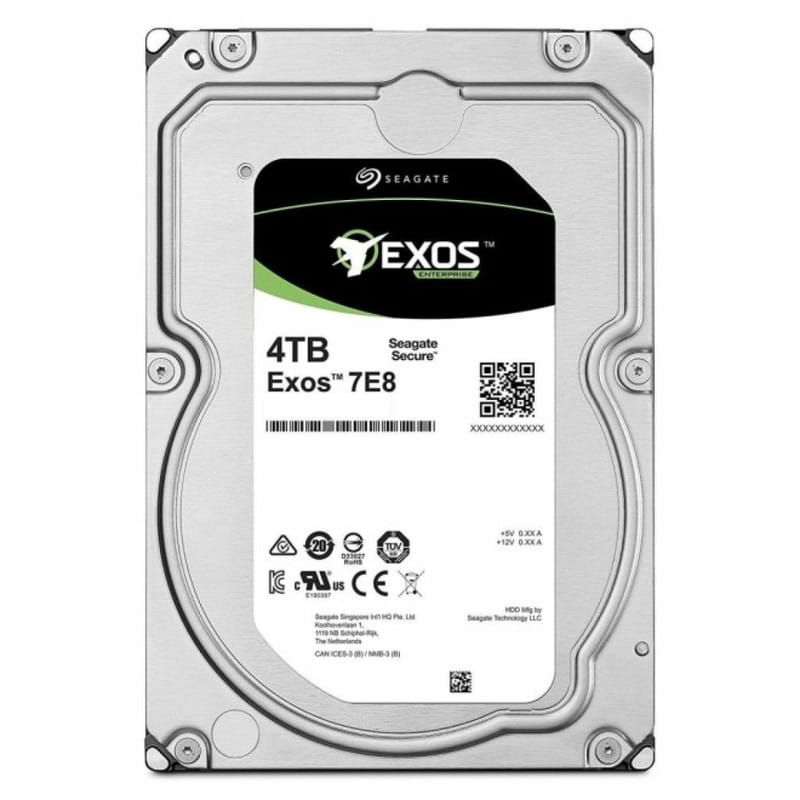 Накопитель HDD SATA 4.0TB Seagate Exos 7E8 7200rpm 256MB (ST4000NM010A)_Refurbished