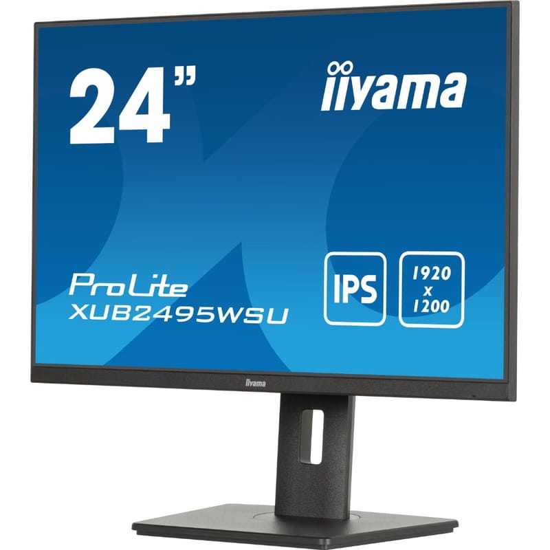 Монітор Iiyama 24.1" ProLite XUB2495WSU-B7 IPS Black