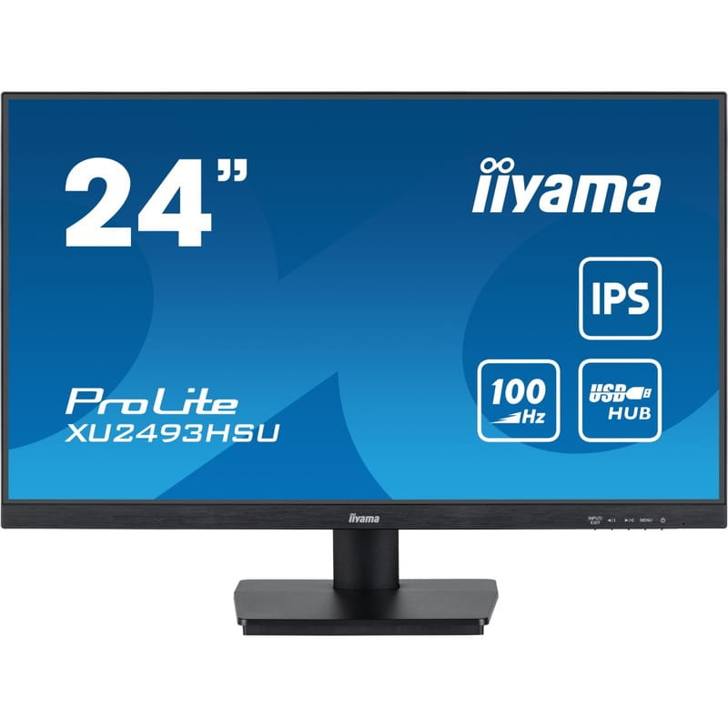 Монитор Iiyama 23.8" ProLite XU2493HSU-B7 IPS Black 100Hz