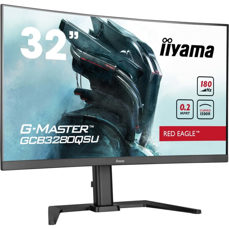 Монитор Iiyama 31.5" G-Master GCB3280QSU-B2 VA Black 180Hz Curved