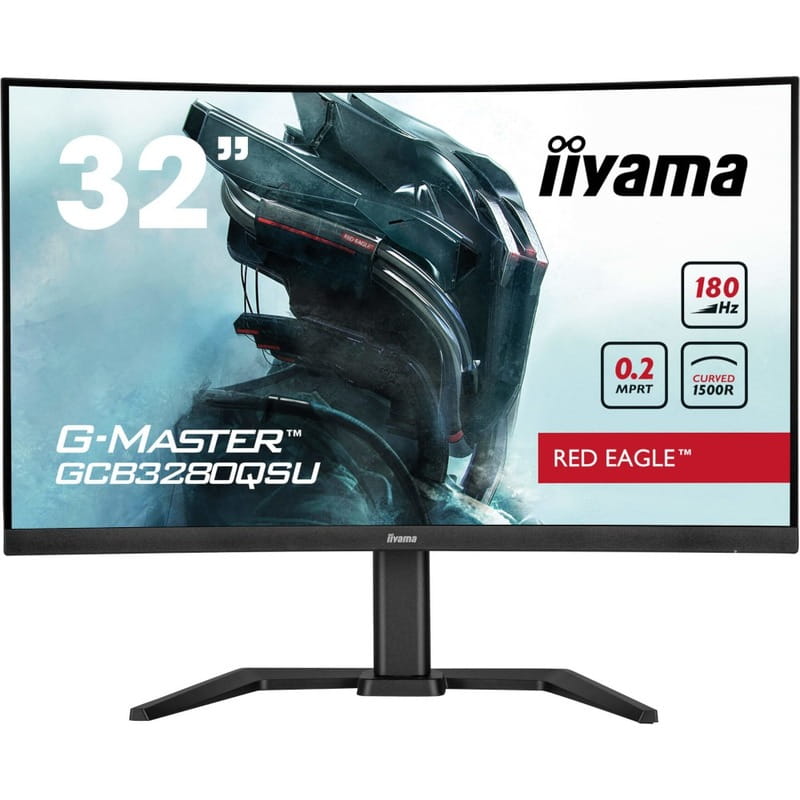 Монитор Iiyama 31.5" G-Master GCB3280QSU-B2 VA Black 180Hz Curved