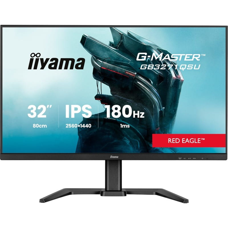 Монітор Iiyama 31.5" G-Master GB3271QSU-B2 IPS Black 180Hz