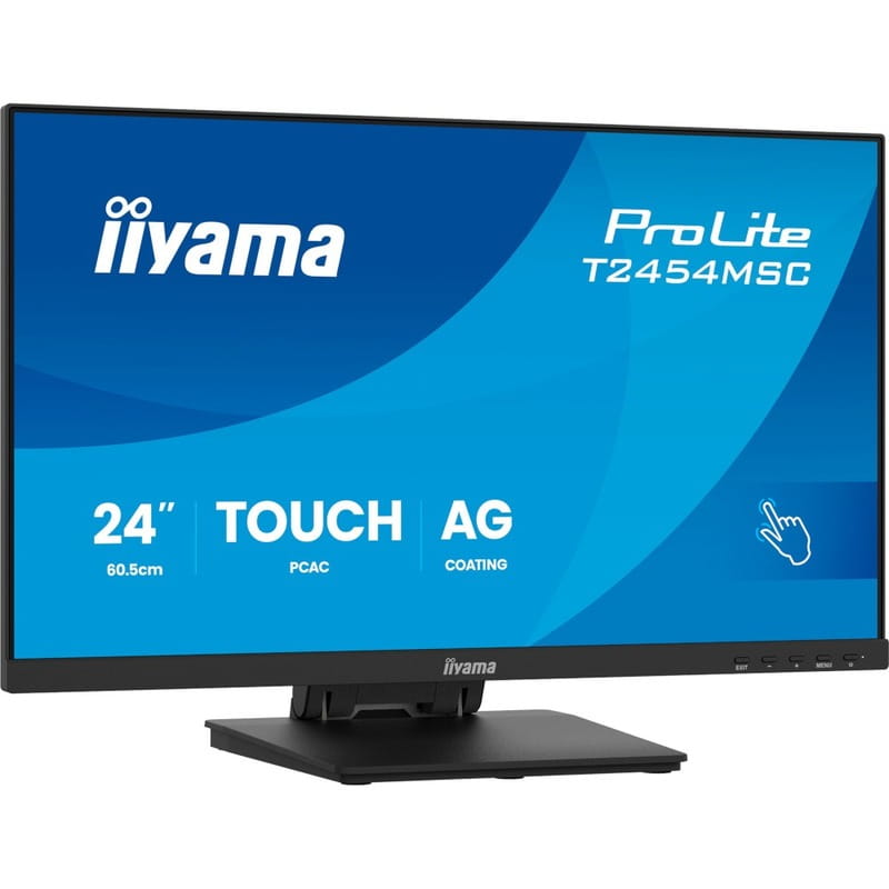Монітор Iiyama 23.8" ProLite T2454MSC-B3AG IPS Black