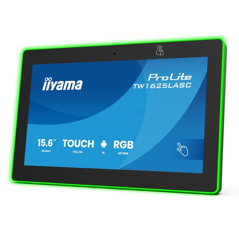Монитор Iiyama 15.6" ProLite TW1625LASC-B3PNR IPS Black