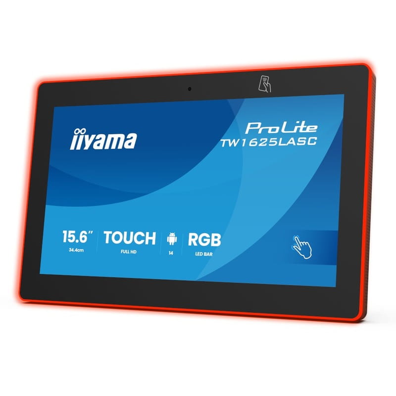 Монитор Iiyama 15.6" ProLite TW1625LASC-B3PNR IPS Black