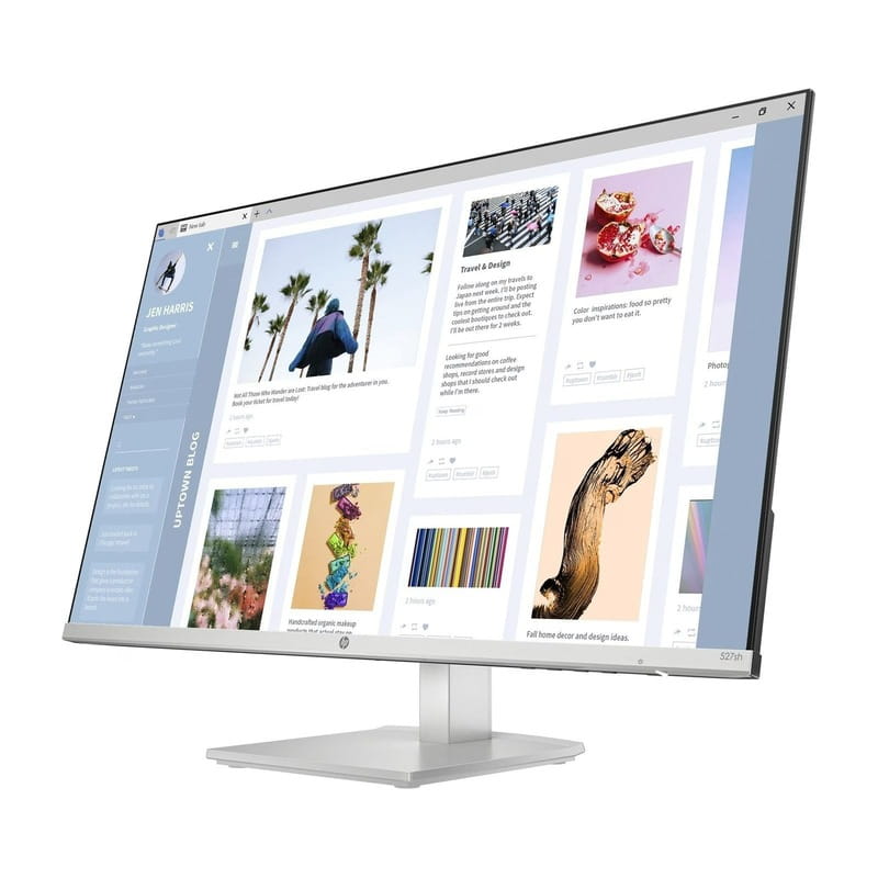 Монiтор HP 27" S5 527sh (94C50AA) IPS Black-Silver 100Hz