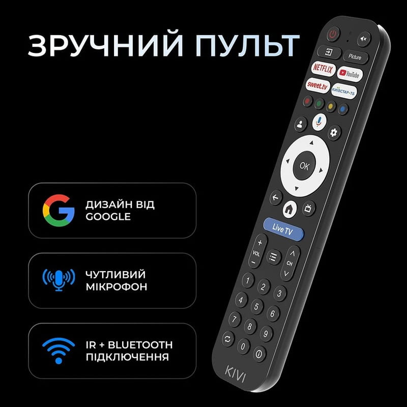 Телевизор Kivi 55U820KB