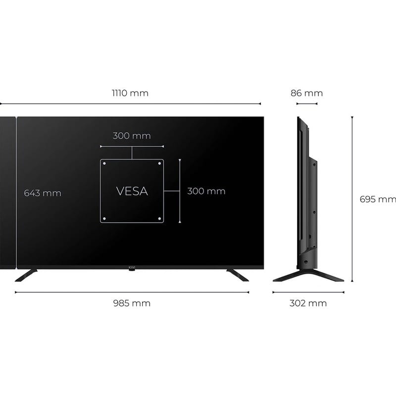 Телевизор Kivi 50U820KB