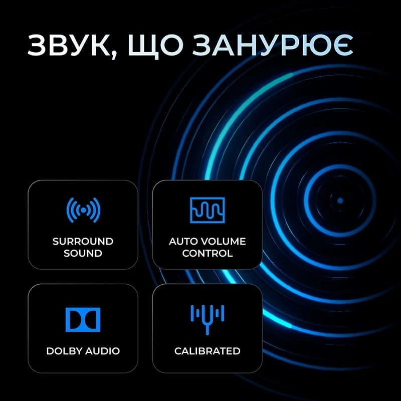 Телевiзор Kivi 40F800KB