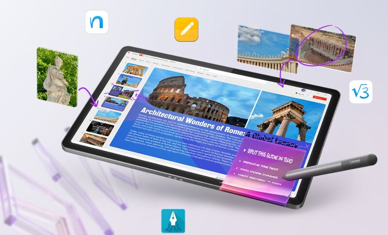 Планшет Lenovo Idea Tab Plus TB361FU 8/256GB Luna Grey + Pen (ZAG70055UA)