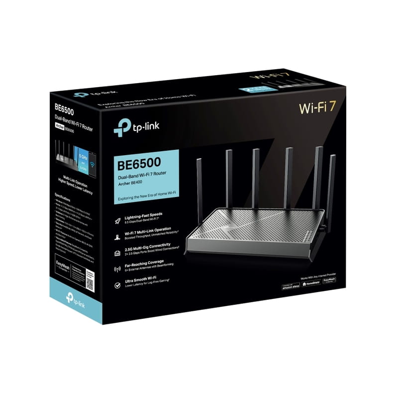 Бездротовий маршрутизатор TP-Link Archer BE400