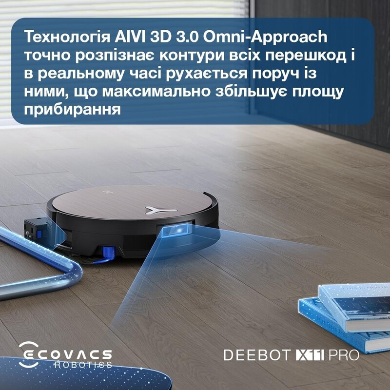 Робот-пылесос Ecovacs Deebot X11 Pro Omni (DEX99-1 Black)