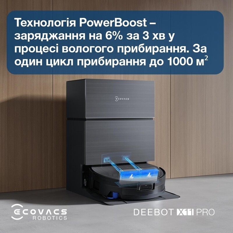 Робот-пылесос Ecovacs Deebot X11 Pro Omni (DEX99-1 Black)