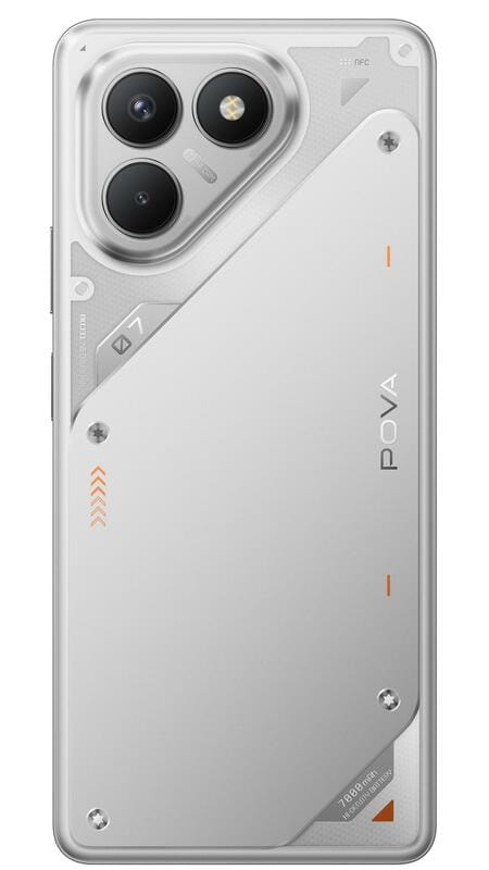 Смартфон Tecno Pova 7 Neo (LJ6) 8/256GB Magic Silver (4894947086816)