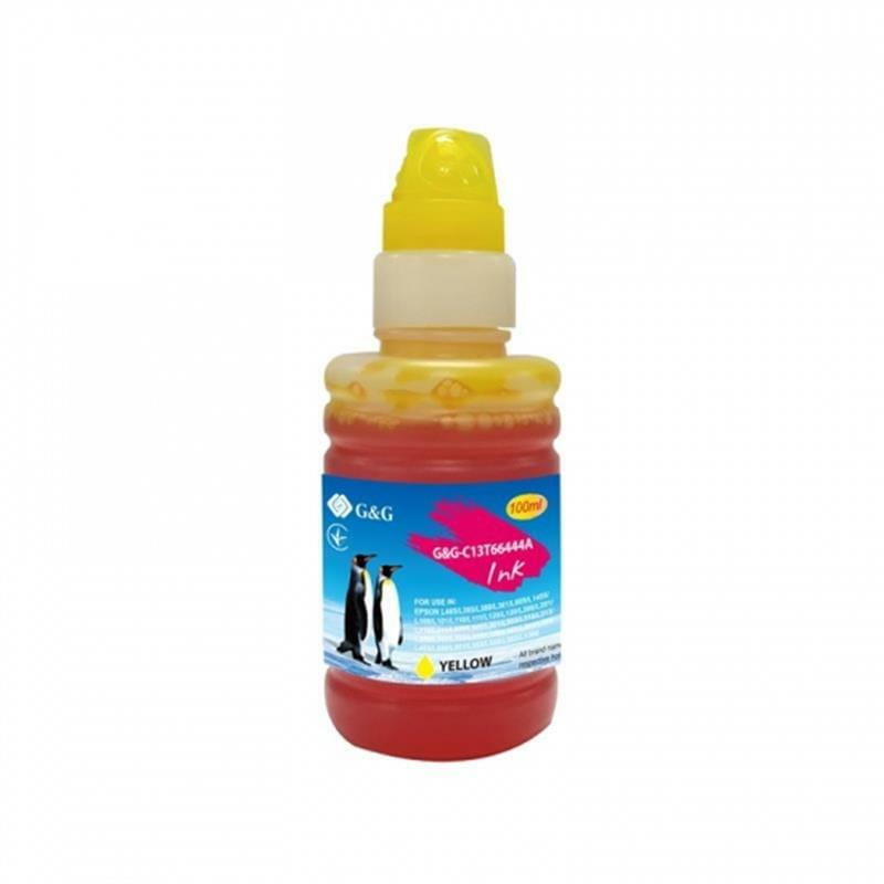 Чорнило G&G Epson L100/L200 (Yellow) (G&G-C13T66444A) (T6644) 100мл