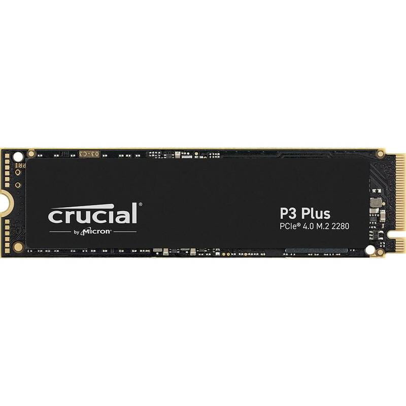 Накопичувач SSD 2TB Crucial P3 Plus M.2 2280 NVMe PCIe 4.0 x4 3D NAND (CT2000P3PSSD8)