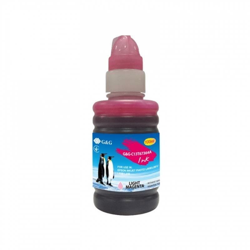 Чернила G&G Epson L800/L810/L850 (Light Magenta) (G&G-C13T67364A) (T6736) 100мл