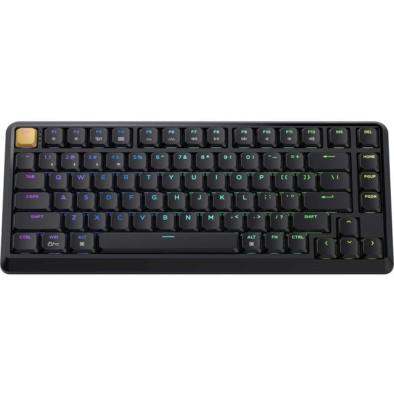 Клавіатура бездротова Keychron J1, K Pro Red, Hot-Swap, RGB Black (J1-H1-UA)