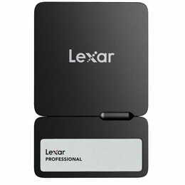 Накопичувач зовнішній SSD USB 1.0TB Lexar Professional Go Black (LSL400S001T-RNBNG)
