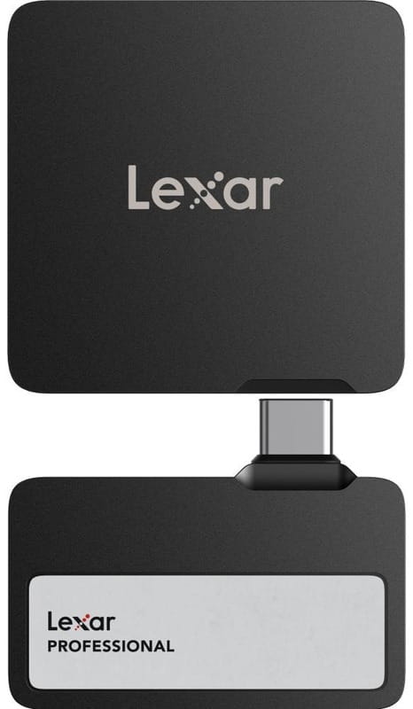 Накопичувач зовнішній SSD USB 1.0TB Lexar Professional Go Black (LSL400S001T-RNBNG)