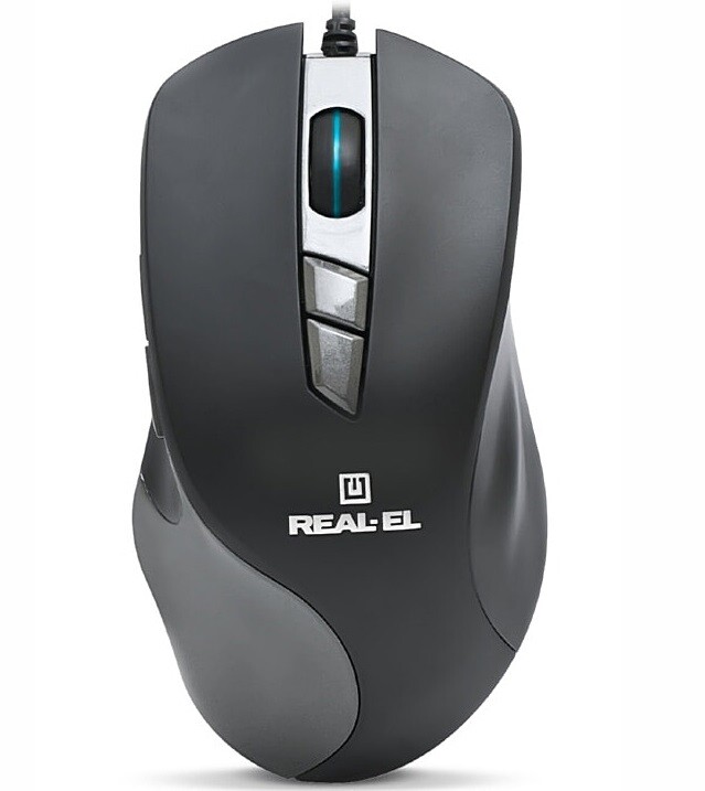 Мышь REAL-EL RM-780 Gaming Black USB
