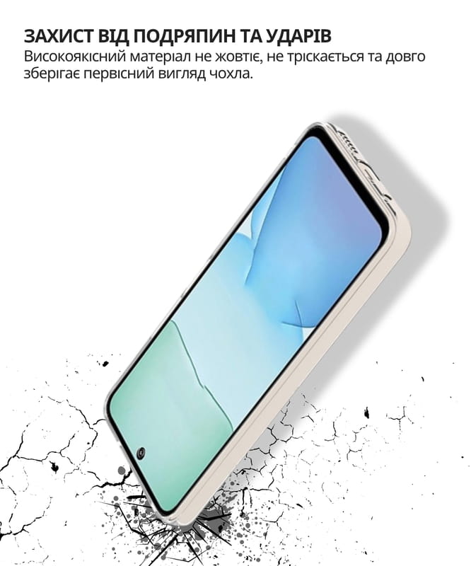 Чохол-накладка BeCover для Xiaomi Redmi 13x Transparancy (714686)