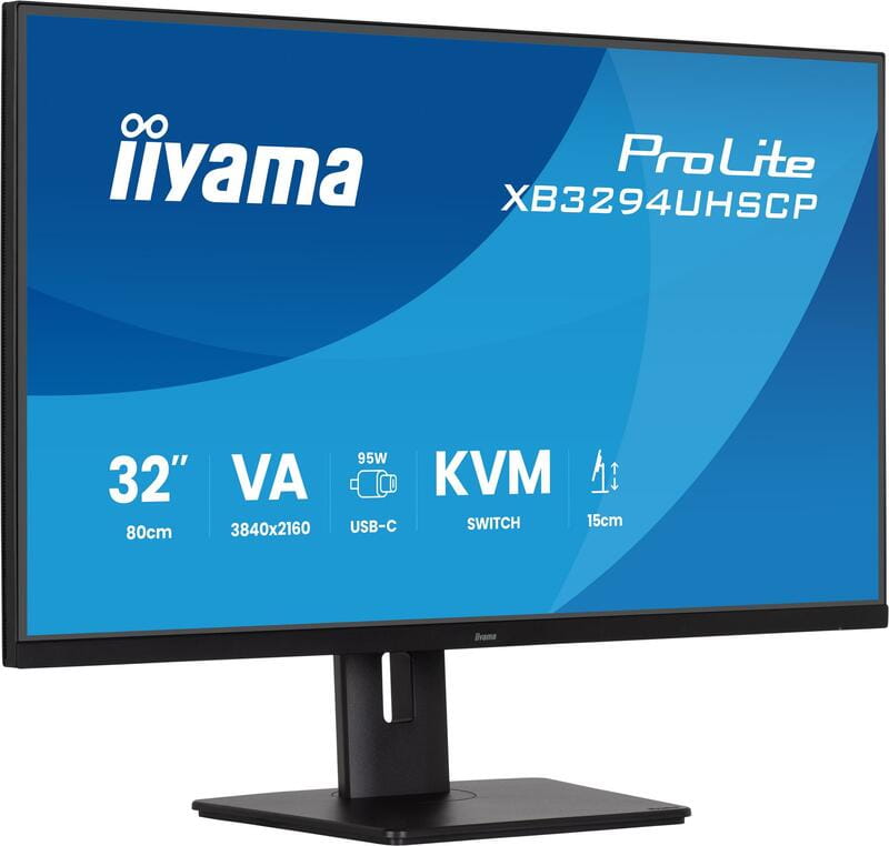 Монитор Iiyama 31.5" ProLite XB3294UHSCP-B1 VA Black