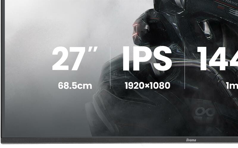 Монітор Iiyama 27" G-Master GB2741HSU-B1 IPS Black 144Hz