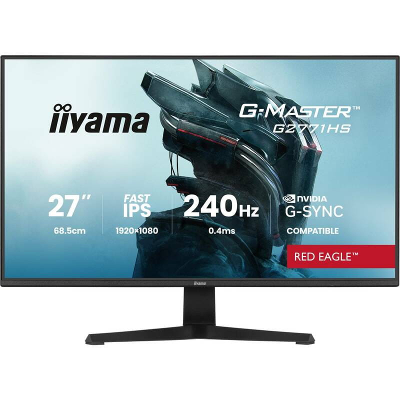 Монітор Iiyama 27" G-Master G2771HS-B1 IPS Black 240Hz