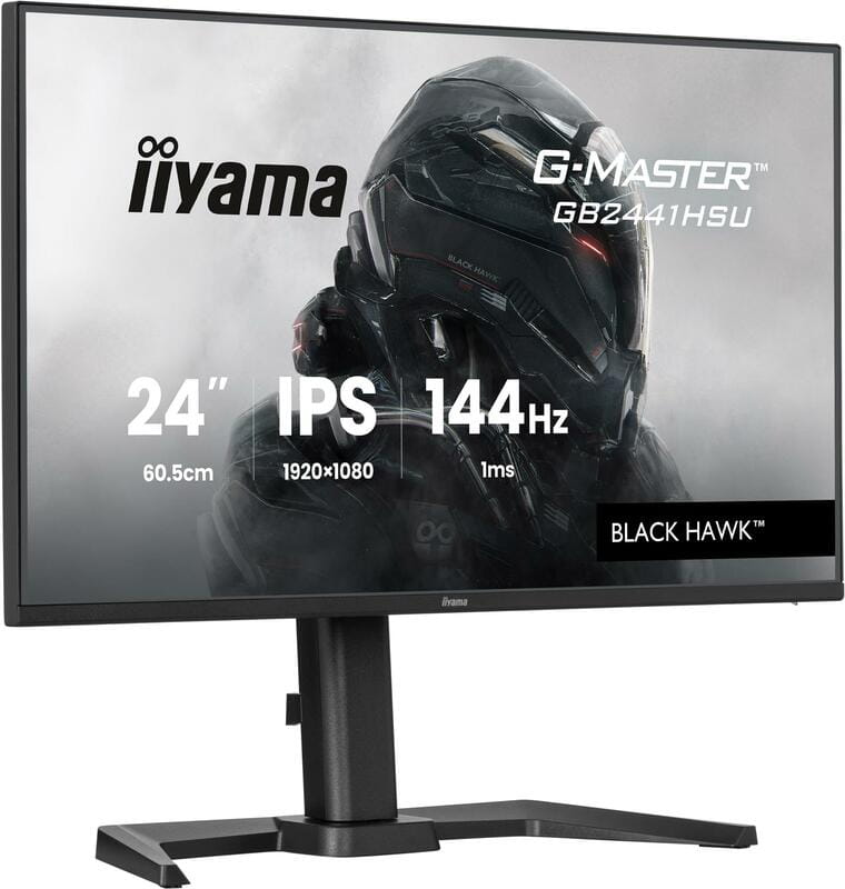 Монітор Iiyama 23.8" G-Master GB2441HSU-B1 IPS Black 144Hz
