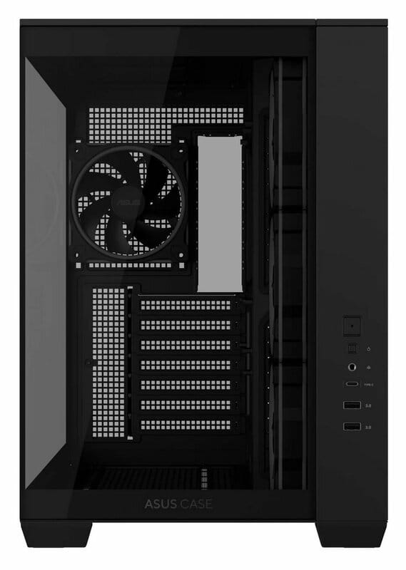 Корпус Asus A32 Plus Black Tempered Glass (90DC00S0-B19000)