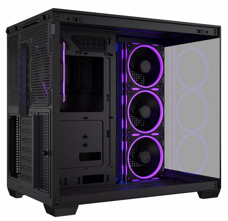 Корпус Asus A32 Plus Black Tempered Glass (90DC00S0-B19000)