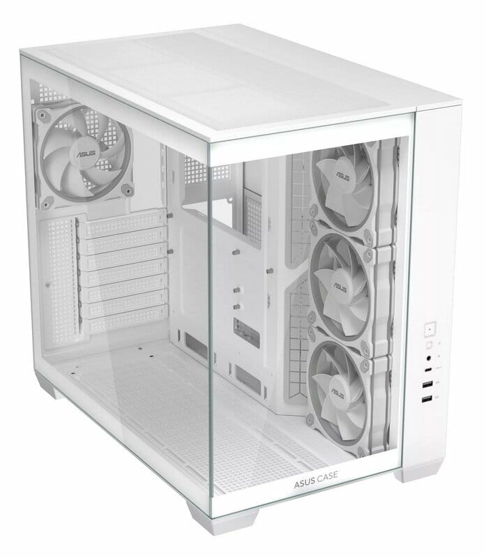Корпус Asus A32 Plus White Tempered Glass (90DC00S3-B19000)